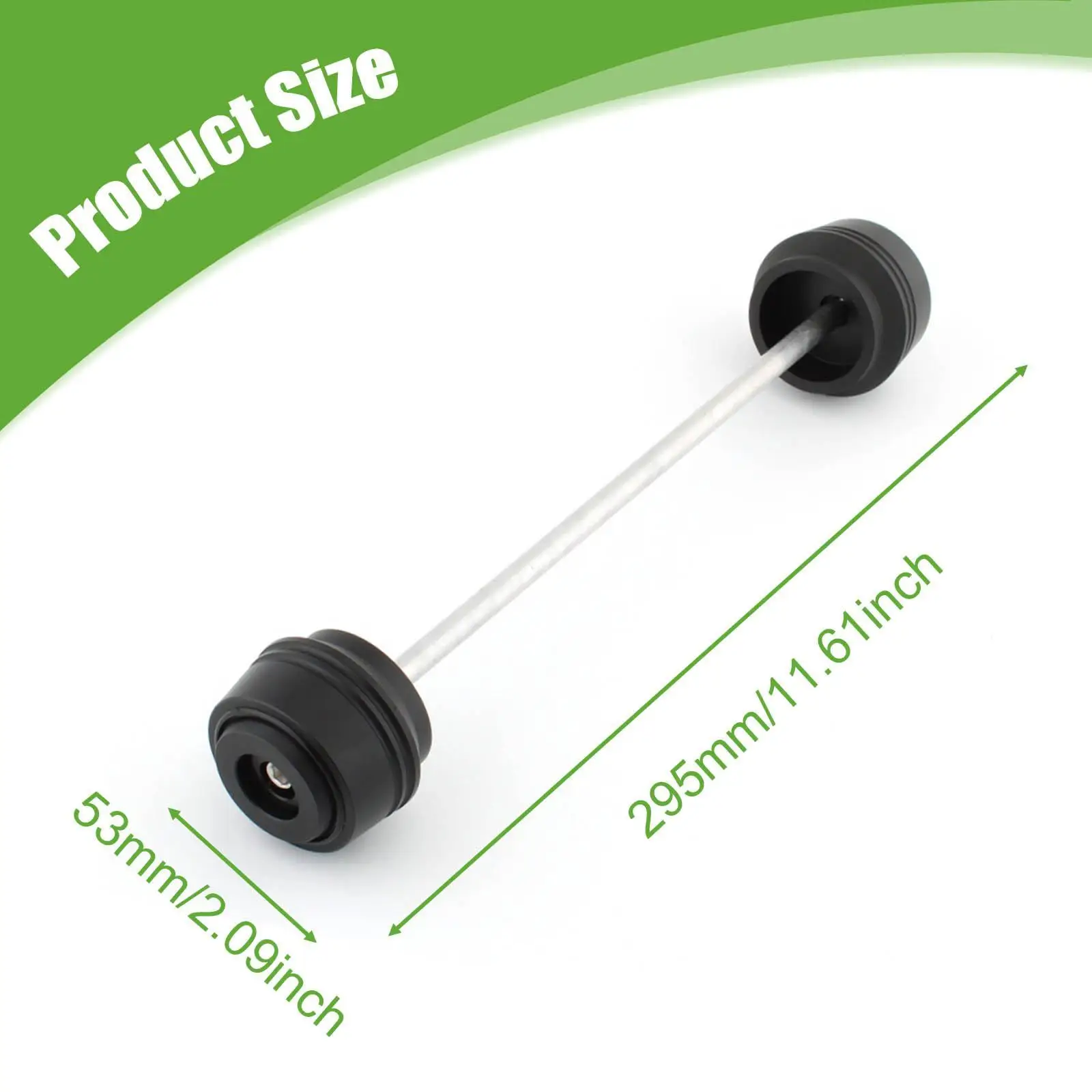 

Durable Motorcycle Axle Slider Stainless Steel Nylon Front Wheel Fork Protector for Zontes Shengshi 350D 350E 350M 2023 2024