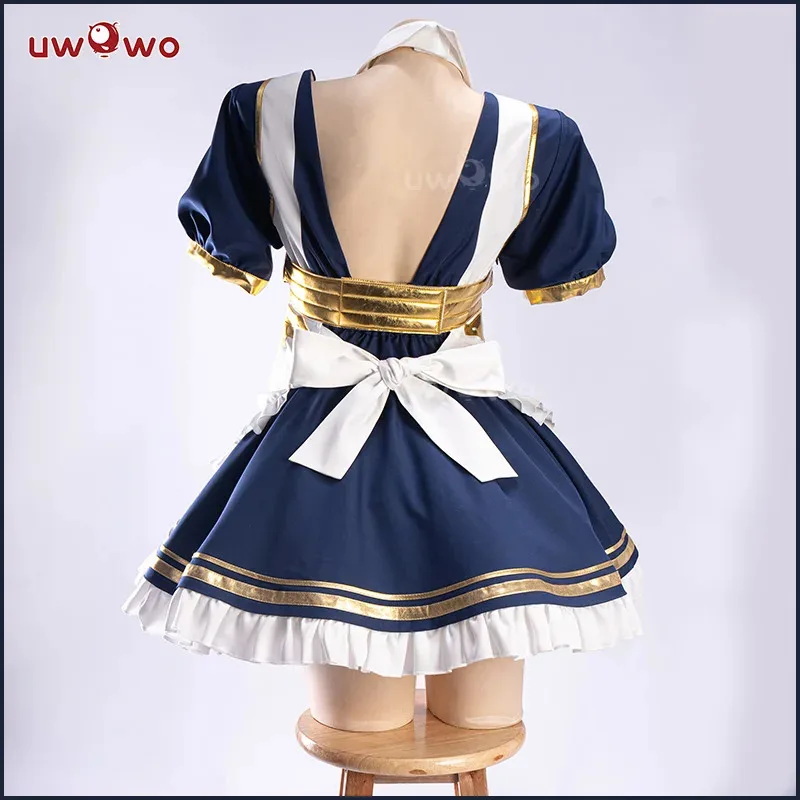 

Zizi 2025 ПРЕДПРОДАЖА UWOWO Game Fatee/Grandd Order Ishtarr Рисунок вер. Косплей Костюм Горничной Платье с Головным Убором