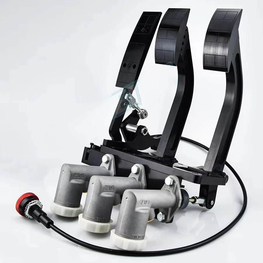 

Aluminum Black Racing Pedal Assembly Brake Pedal Racing Pedal Box Kit