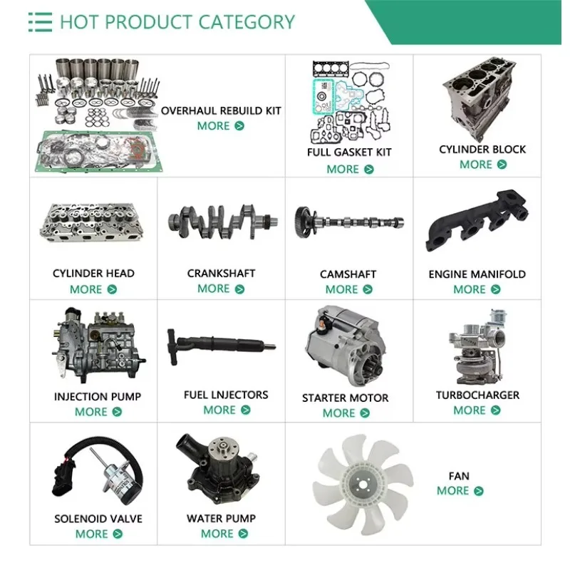 For  6D125 Cylinder Block Engine Construction Machinery Engine Parts Supplier