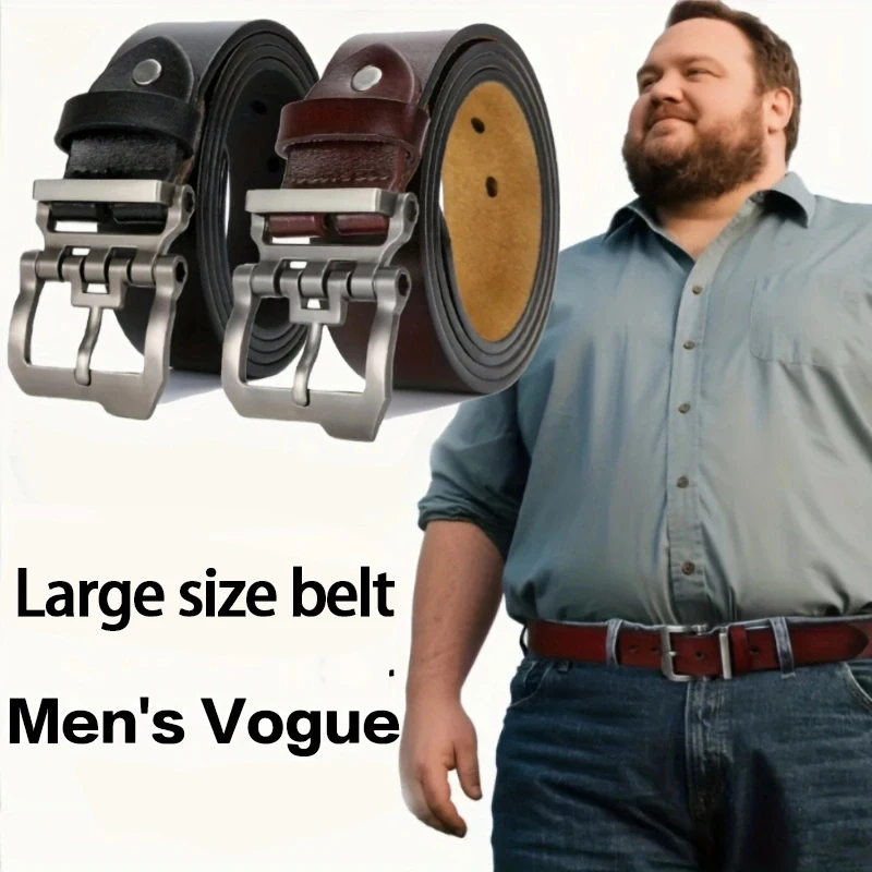 

Новые мужские ремни из искусственной кожи большого размера (110-165 см), регулируемые, для повседневной носки и официальных мероприятий, идеально подходят для джинсов и брюк, отличный подарок на День отца.