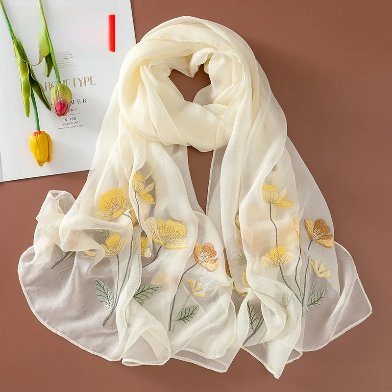 Echarpe-en-soie-brodee-de-luxe-pour-femme-style-chinois-longue-decorative-motif-floral-printemps-automne