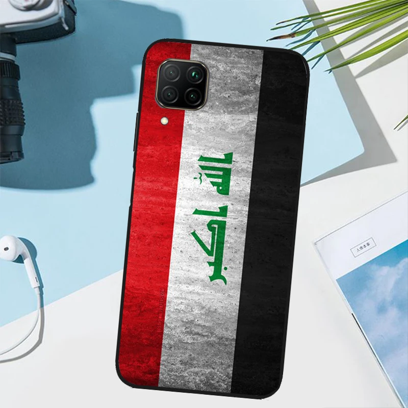 Iraq Flag Case For Huawei Nova 10 9 SE 3i 7i 8i 11i 5T Y60 Y70 Y90 P20 P40 P30 Lite P60 Pro P Smart Z