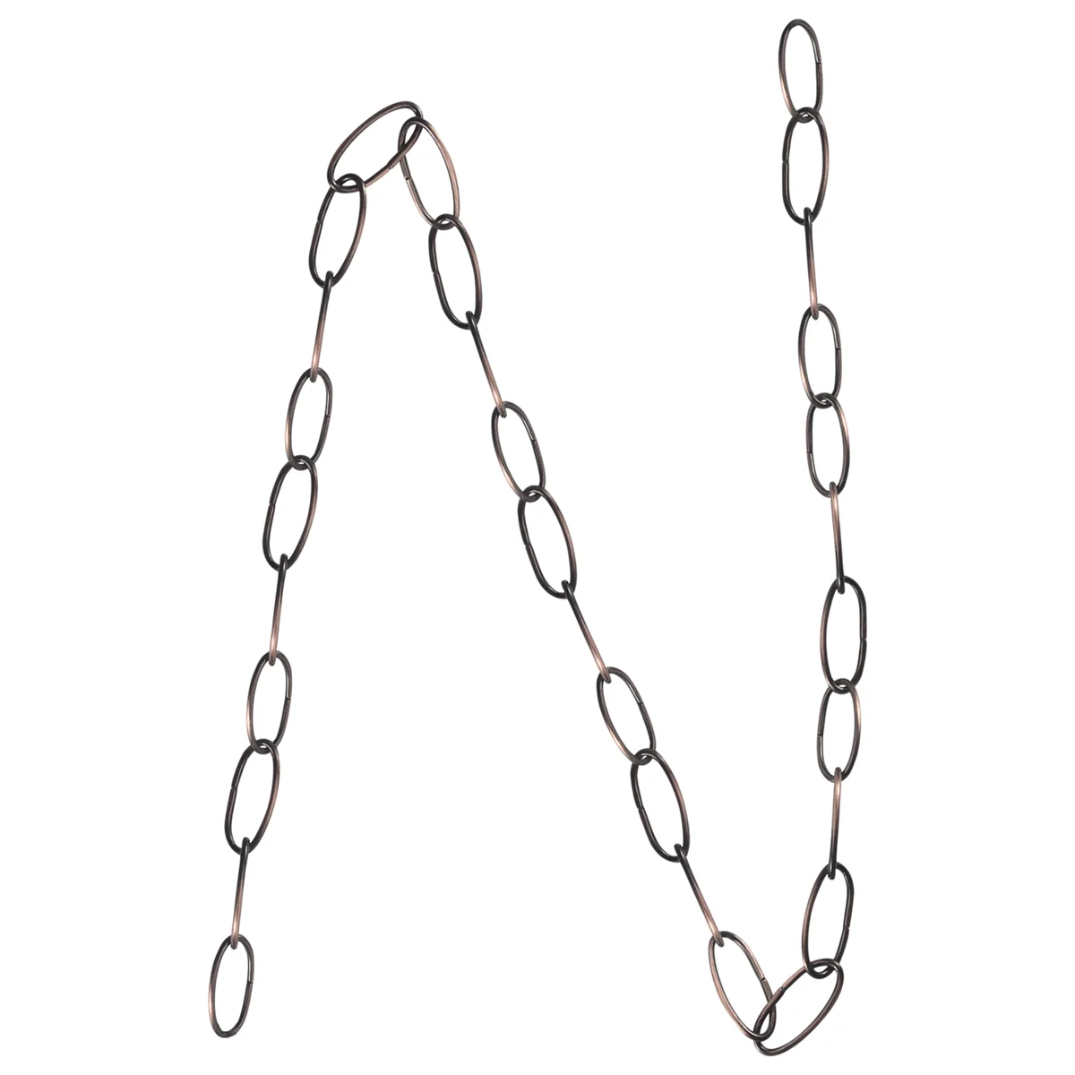 1M Heavy Duty Chain For Vintage Chandelier Hanging Lamp,Red bronze