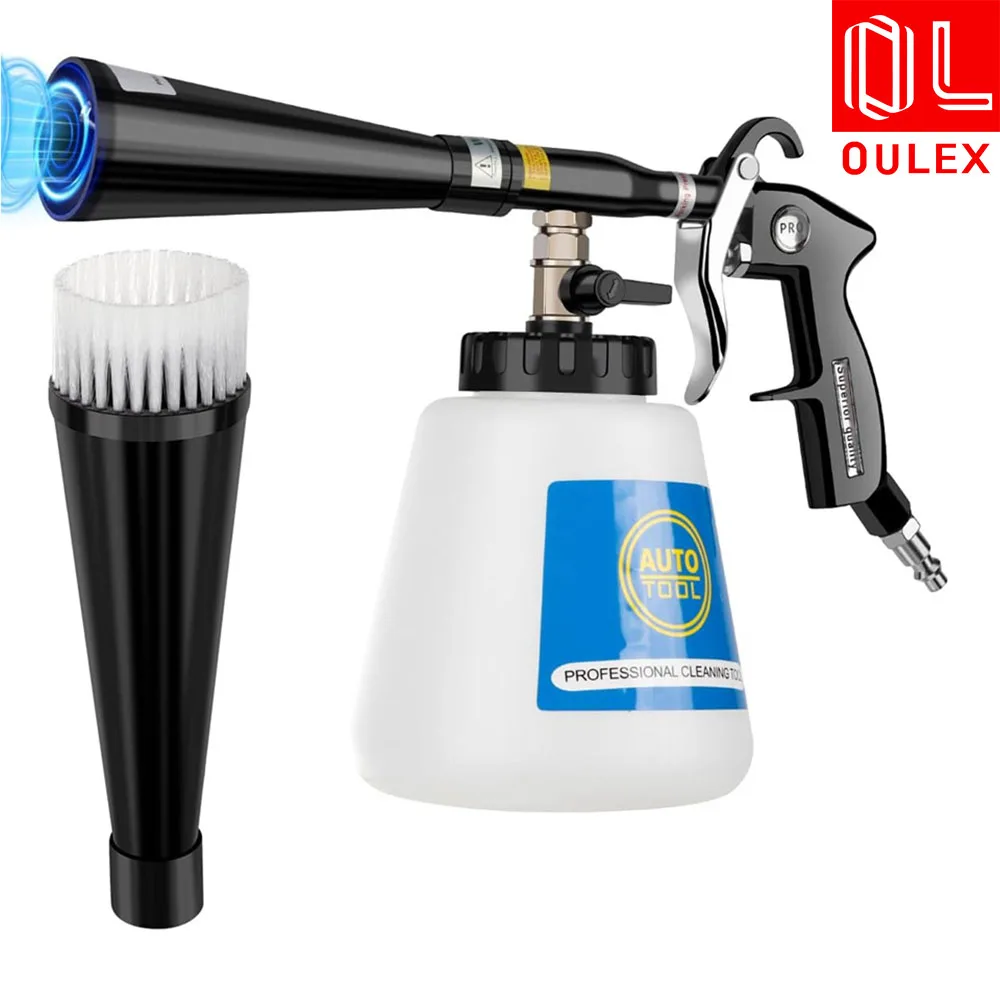 Air Blow Gun Detailing Dry Cleaning Gun Air Nozzle Blow Gun For Tornado Cleaning Gun Work With Air Compresso Quickly Remove Dirt