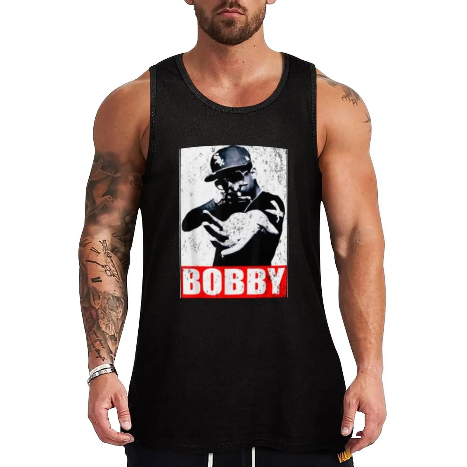 

New Bobby-Shmurda Tank Top t-shirts man T-shirt sports sports vest