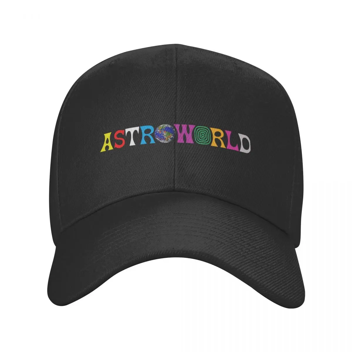 Custom Astroworld Print Baseball Cap Sun Protection Men Women's Adjustable Dad Hat Spring Snapback Hats Summer Caps