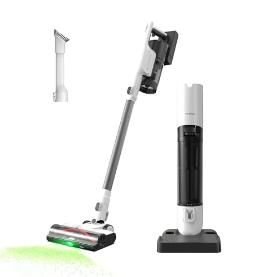 

Stick vacuum cleaner for pet hair, carpet hard floor: Pure ONE Station 5 cordless smart vacuum with 2.5L auto dust base, full-p