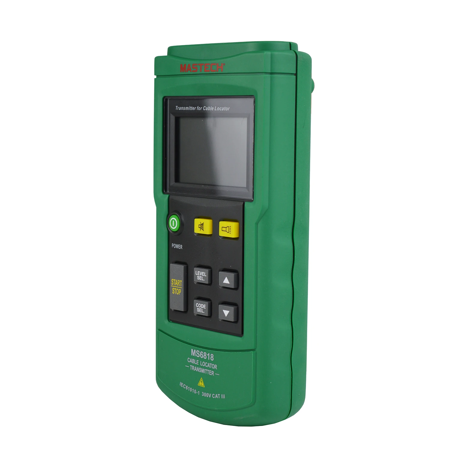 Imagem -03 - Testadores Profissionais Portáteis de Fios e Cabos Wire Cabo Tracker Metal Pipe Locator Detector Linha Tracker Tester Mastech-ms6818