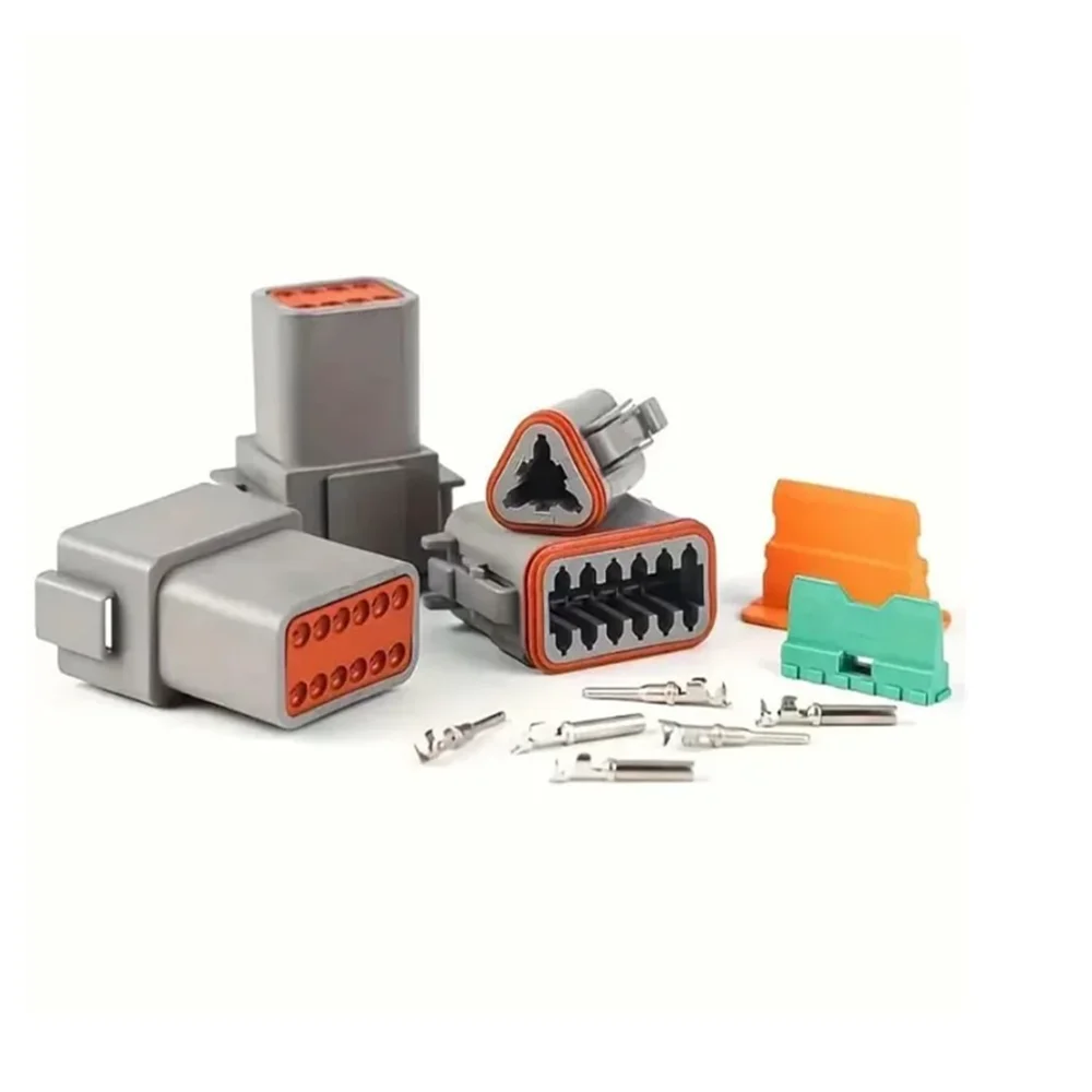 188/180pcs Deutsch DT Series Connector Assortment, Size 16 Stamped Contacts Waterproof Automotive Electrical Connectors ﻿