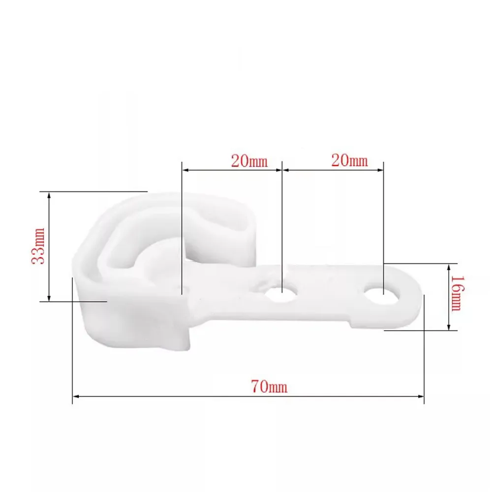 Refrigerator Door Stopper Plastic Door Fixed Hinge Door Hook Axle Stopper Clip for Haier