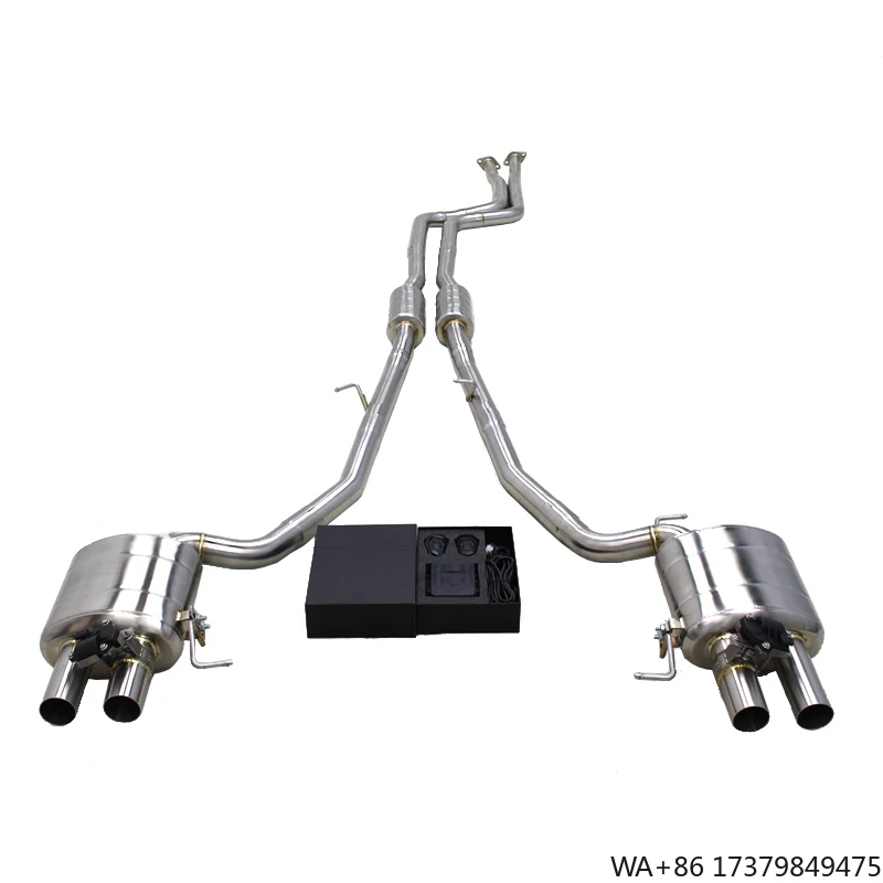 

OEM Stainless Steel Exhaust Pipes for BMW 730/740 F02 3.0T 2009-2015 Valvetronic Muffler Catback With Remote Control System