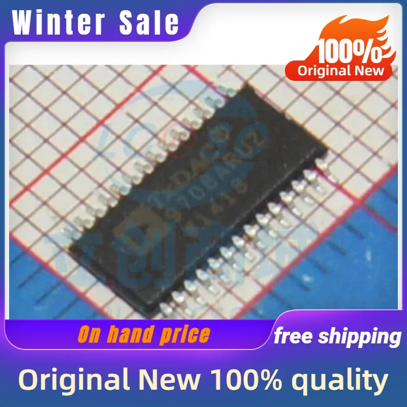 4PCS New original AD9708 AD9708ARU AD9708ARUZ 9708ARUZ TSSOP28 quality goods