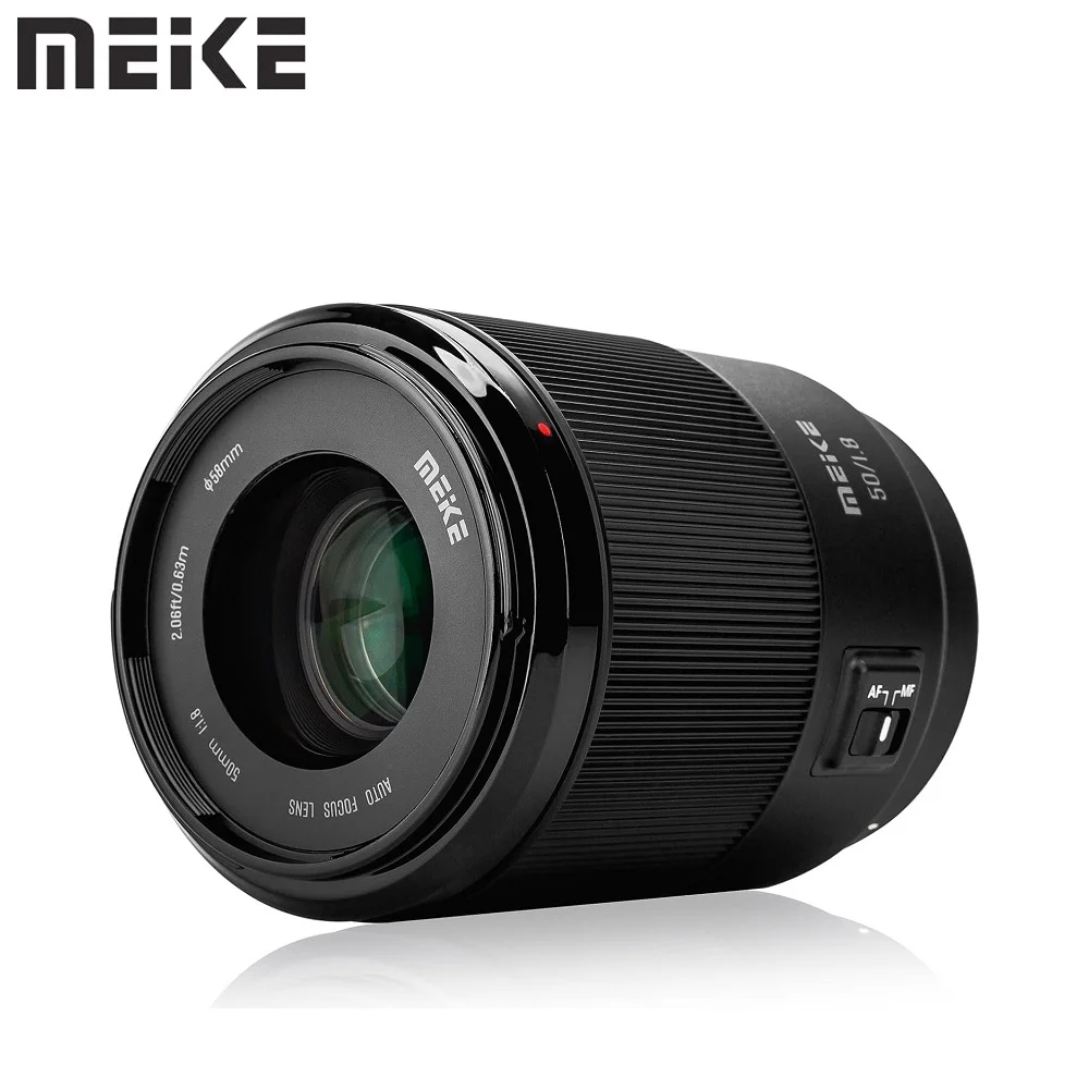 

Meike 50mm f1.8 Auto Focus STM Stepping Motor Full Frame Portrait Lens for Panasonic Lumix /Leica /Sigma L-Mount Camera