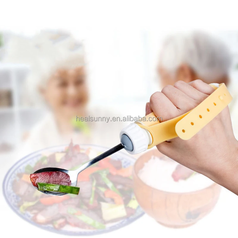 Stroke Hand Disabled Spoon Feeding Hand Tremor Arthritis Elderly Auxiliary Tableware