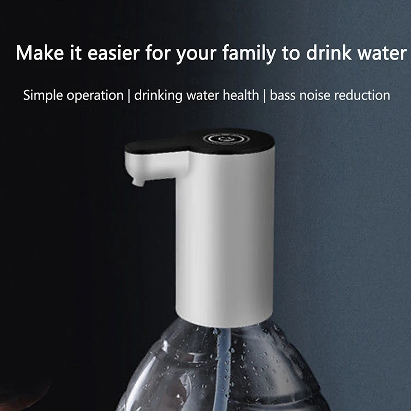 

Universal Portable 5 Gallon Bottle Water Water Dispenser Electric Drinking Water Pump USB Charging Low Noise 800mA Battery