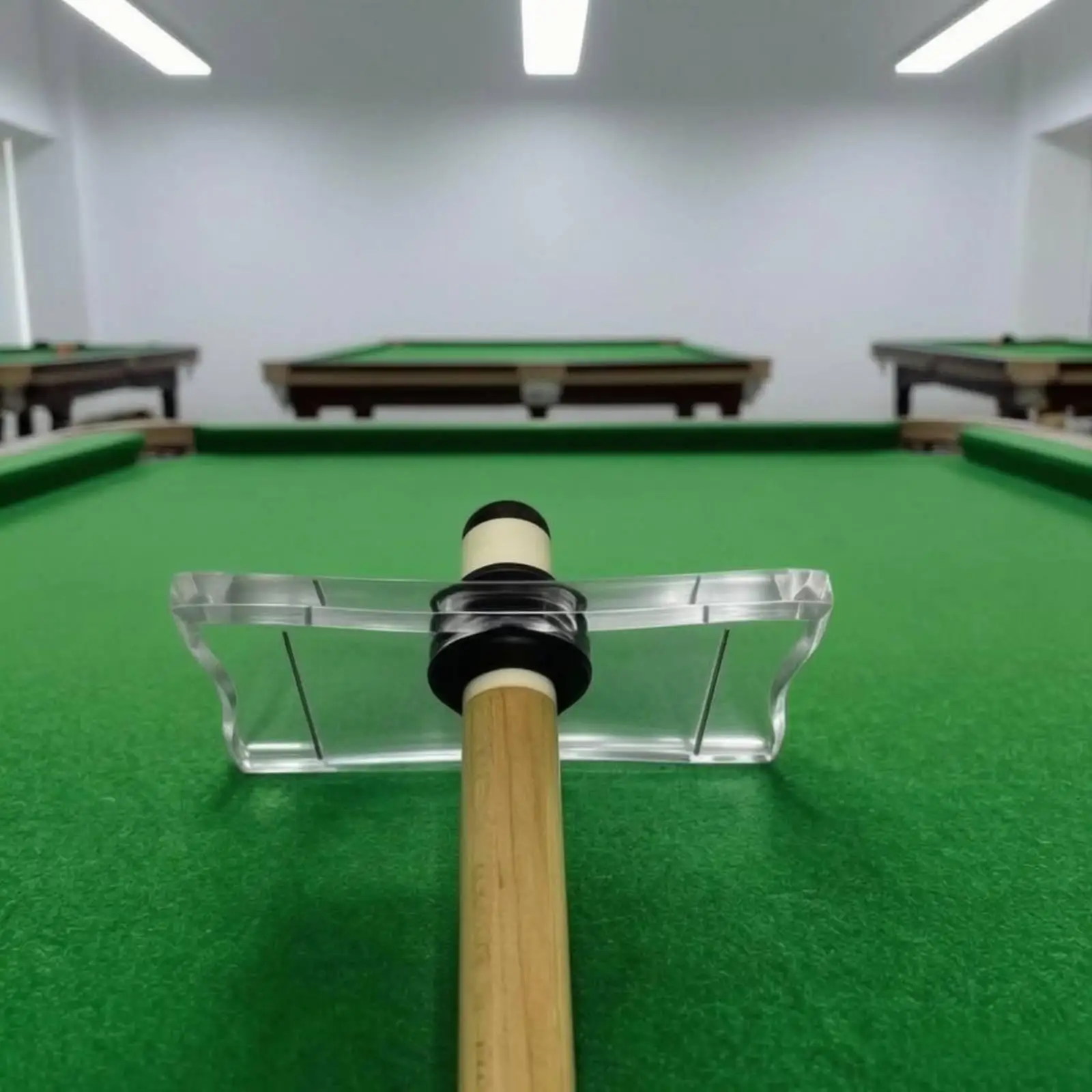 Transparent Golf Training Aid Lightweight Cue Positioning Aid Tool for Billiard Supplies and Table Practice