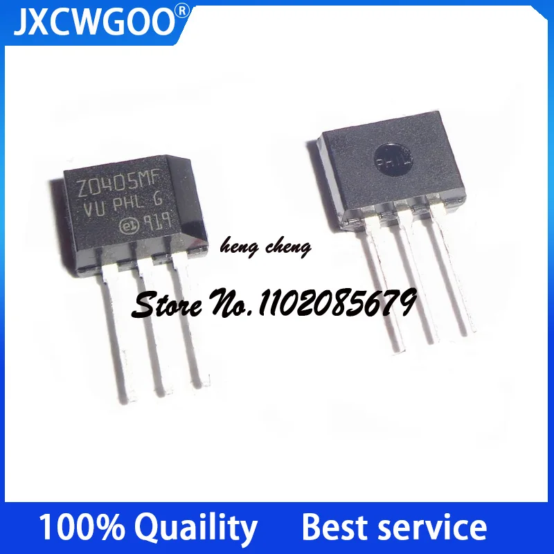 10PCS 100%New Original Z0405MF TO-202-3  Thyristor (thyristor)/module