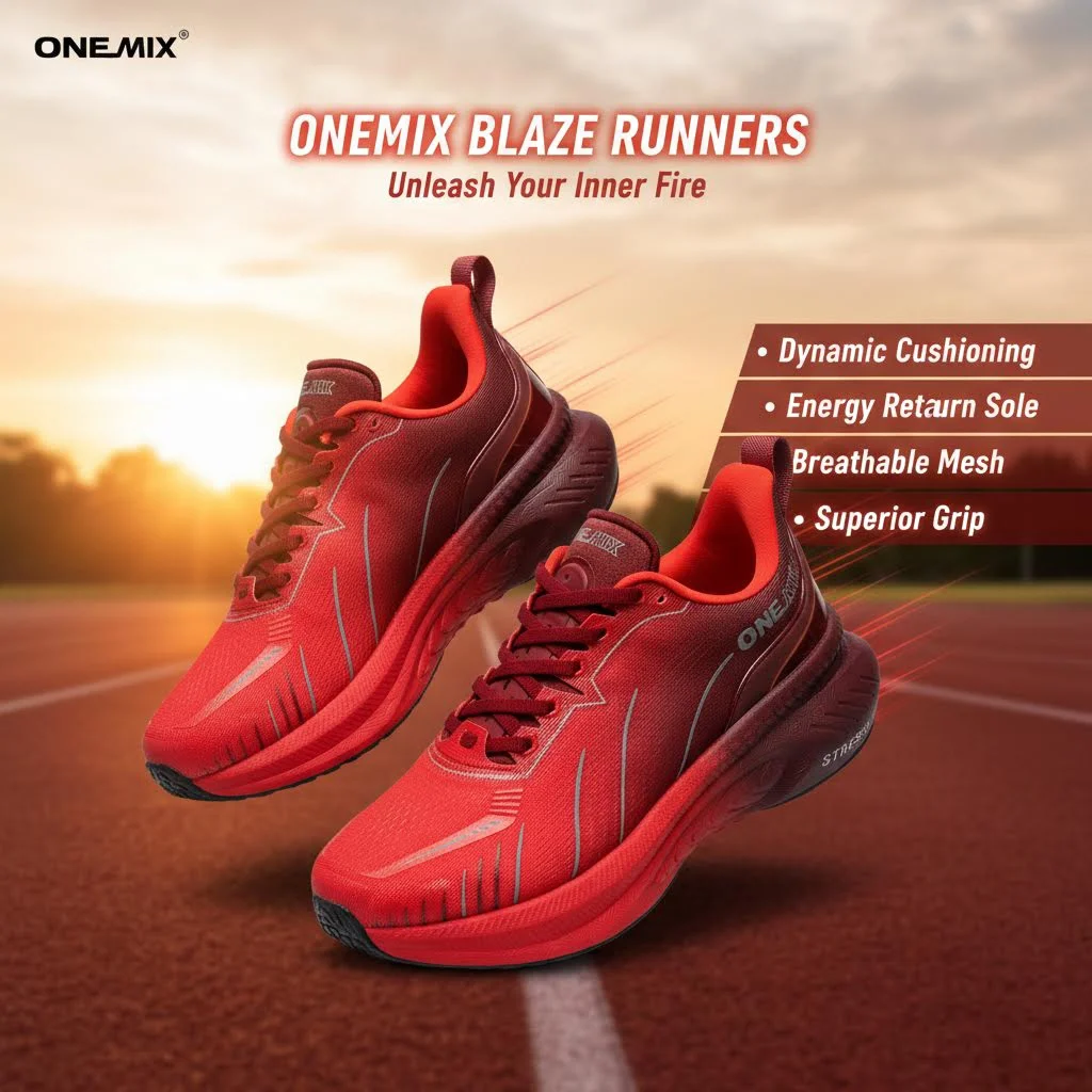Professional Jogging Shoes with Lightweight Design, Soft and Springy Rebound Feel, Low-top Outdoor Sports Running Shoes, Fashion