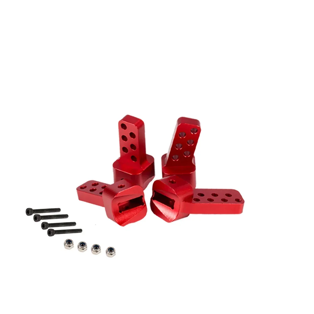 อะลูมิเนียม CNC AR44 ตัวยกเพลาแบบ 4 มุม ป้องกันการเอียง สำหรับรถ RC Crawler ขนาด 1/10 รุ่น Axial SCX10 II ชิ้นส่วนอัพเกรด DIY 90046