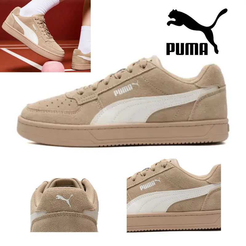 Puma Mid Low Top Classic Fashion Comfortable Lightweight Breathable Casual Skateboard Shoes 402217-01