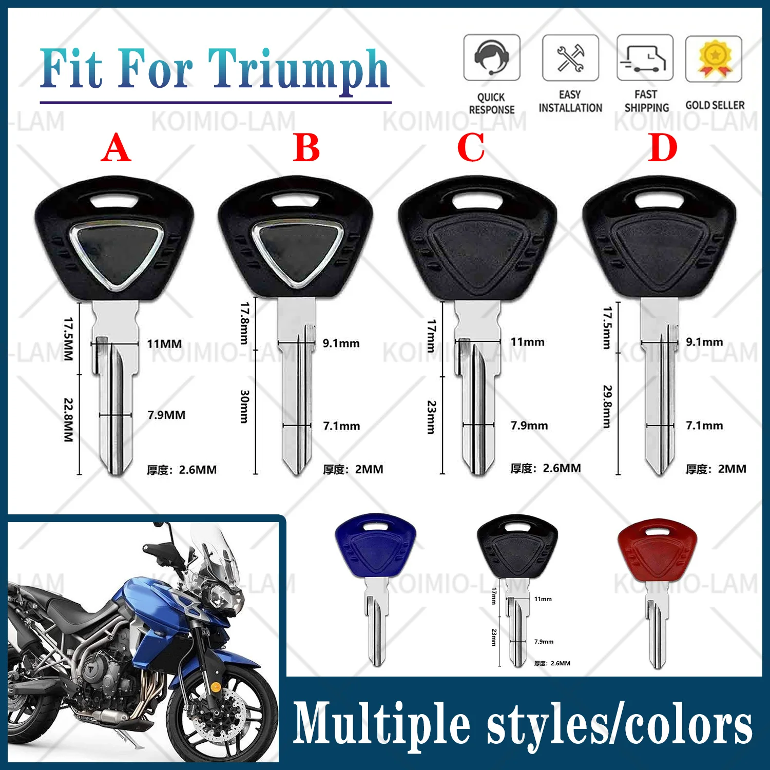 Fit For Triumph Str…