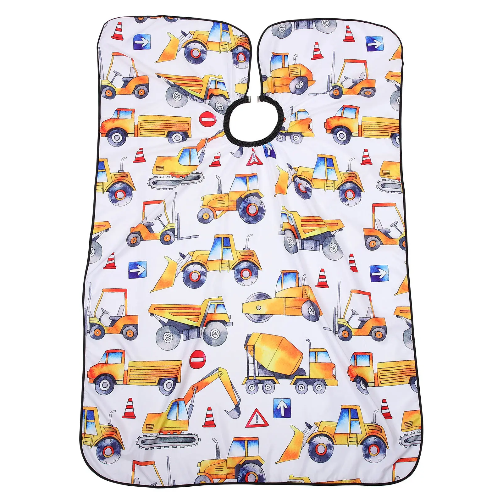

Kids Haircut Cape Delightful Patterns Protects Clothes Lightweight Reusable Home Salon Pongee Material Soft Comfortable Children