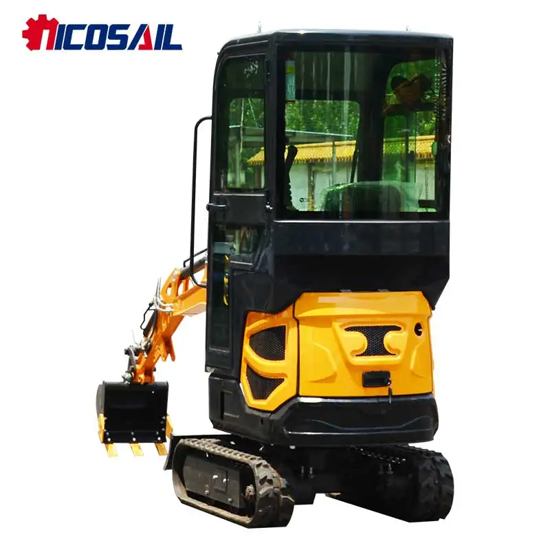 حفارة صغيرة صغيرة لأعمال الحدائق متوافقة مع CE بسعر معقول مع الأجزاء #6