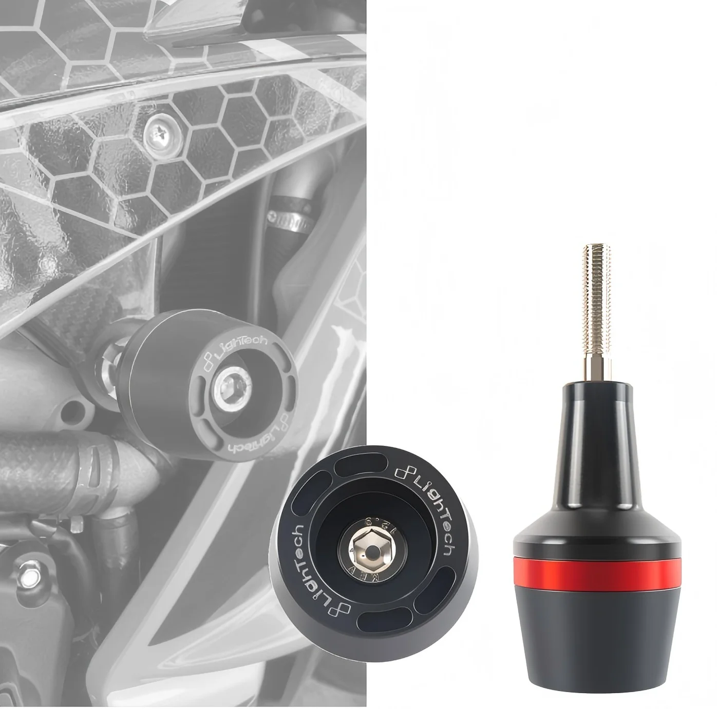 

For Kawasaki ZX-6R/Ninja636 - Motorcycle Frame Sliders, Crash Protectors & Fairing Guards