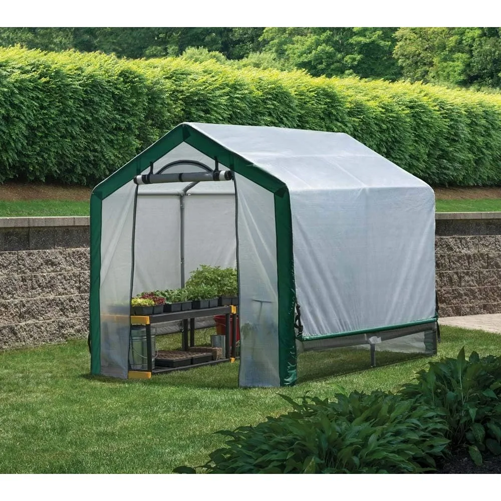 6' x 8' x 6.5' Outdoor Organic Growers Greenhouse and Backyard Grow House