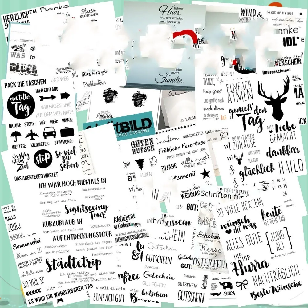 

Пресс-формы для резки металла и прозрачные штампы, надписи на английском языке, 13