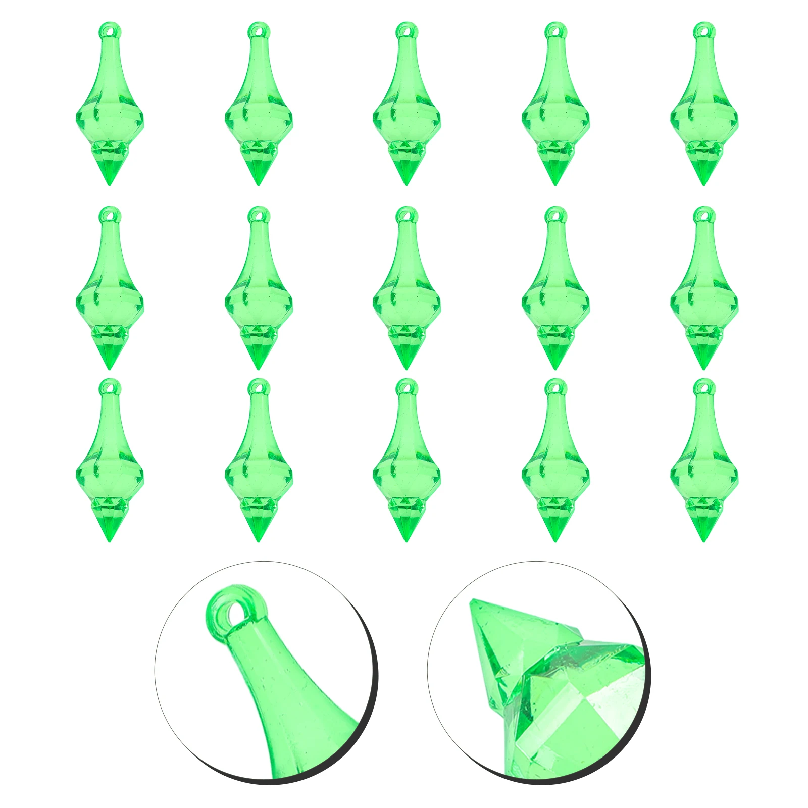 

1 Set Acrylic Water Drop Pendants Clear Hanging Decorations For Curtains Lamp Wedding Decor Curtain Accessories Ornament Sun