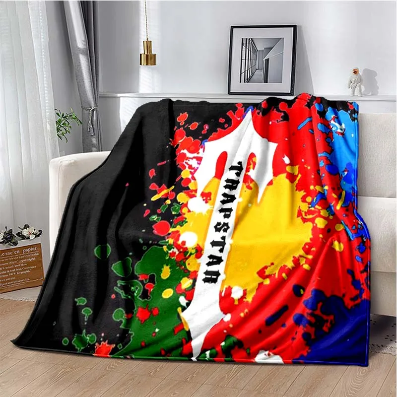 

Trapstar London Popular Fashion Soft Plush Blanket,Flannel Blanket Throw Blanket for Living Room Bedroom Bed Sofa Picnic Cover