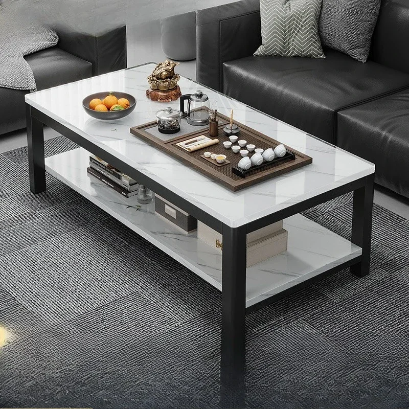 

Coffee table, living room, small apartment, next to the sofa, office marble color tea table, coffee table