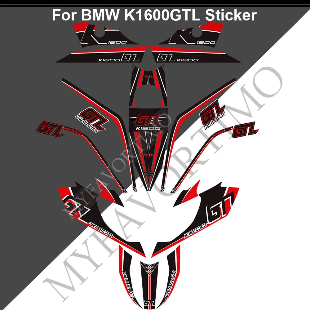 Suitable for BMW motorcycle K1600GTL K1600GTL luggage compartment, fuel tank, windshield protection, fairing, mudguard sticker