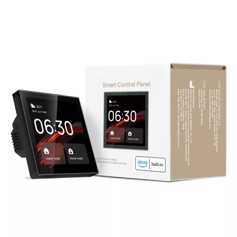 P01/T1E 4 Inch Full Screen Smart Home Control Pane