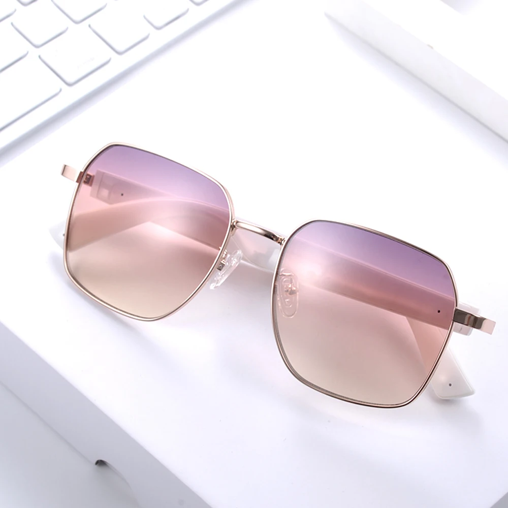 MZ02 Smart Glasses with Voice Call UV Protection Voice Assistant Navigation Outdoor Sports Wearable Headset