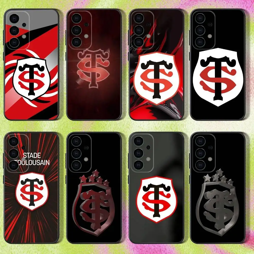 S-Stade-T-Toulousains Phone Case for Samsung S26 S24 S22 S25 Ultra S9 S20 FE S23 Plus S10 S21 Shockproof Funda Cover