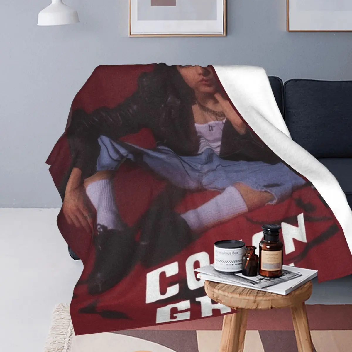 Conan Gray Poster Pop Singer Posters Blanket Flannel Throw Blanket Throw Blankets for Couch Bedding Outdoor Throws Bedspread