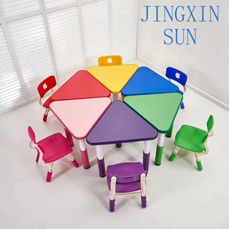 Daycare furniture  tables and chairs set  study tables and chairs kindergarten classroom desks and chairs
