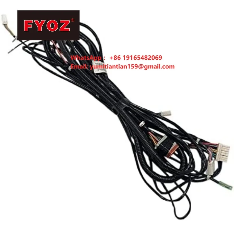 Cab Harness 21N600012 for Hyundai R140W7 R170W7 R160LC7 R180LC7 R210NLC7 R290LC7 R450LC7 Excavator Replacement Part