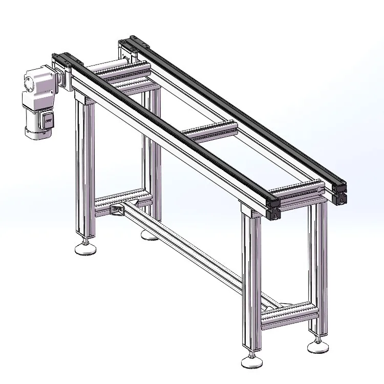 

Mini PU Belt Conveyor Standard Modular Belt Anti-static Conveyor Machinery Electronic Products Assembly Line System