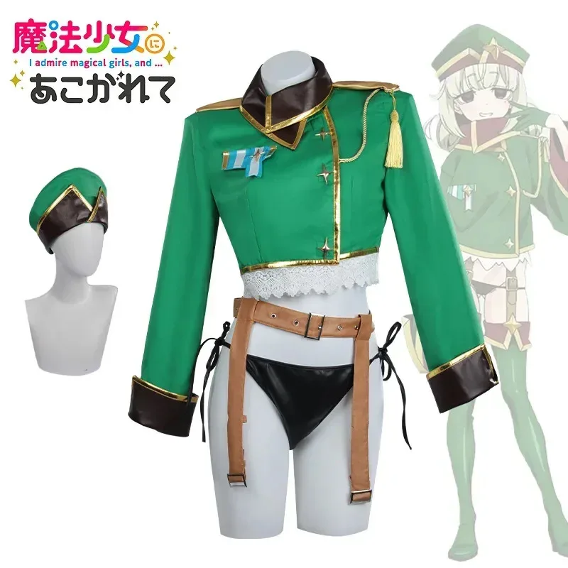 

Аниме Gushing Over Magical Girls Araga Kiwi Косплей Парик Боевой Костюм сексуальная JK Униформа Костюмы на Хэллоуин x 2'a, 6.h; 8'v,