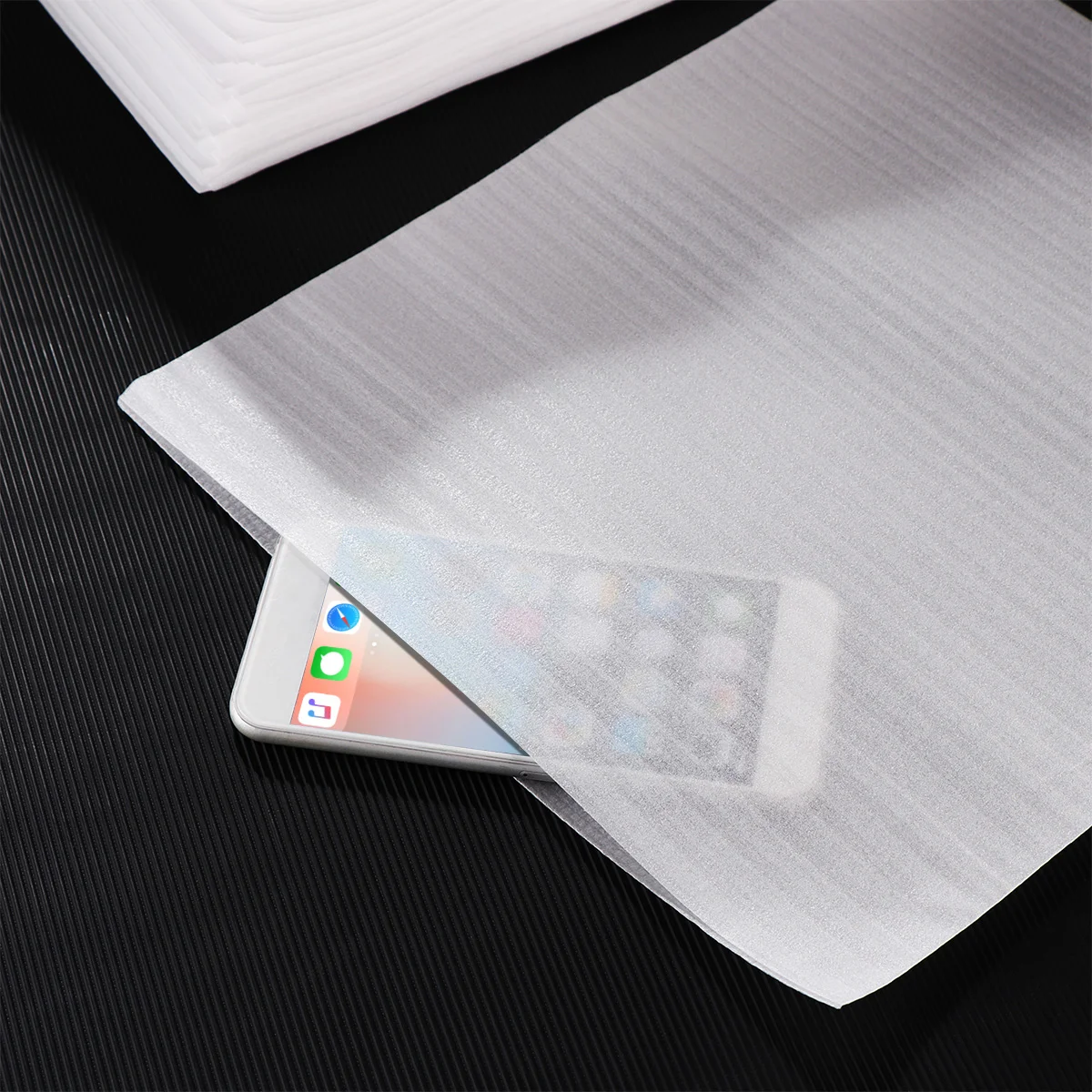 Pochettes d'Emballage pour Tasses, Sachets de Rangement, Baume, Mousse, Blanc, pour Enfant, 100 Pièces