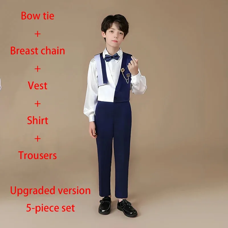New Kids Traditional Korean School Uniform Set Choir Performance & Class Cosplay Costume for Elementary to Middle School bvh2025