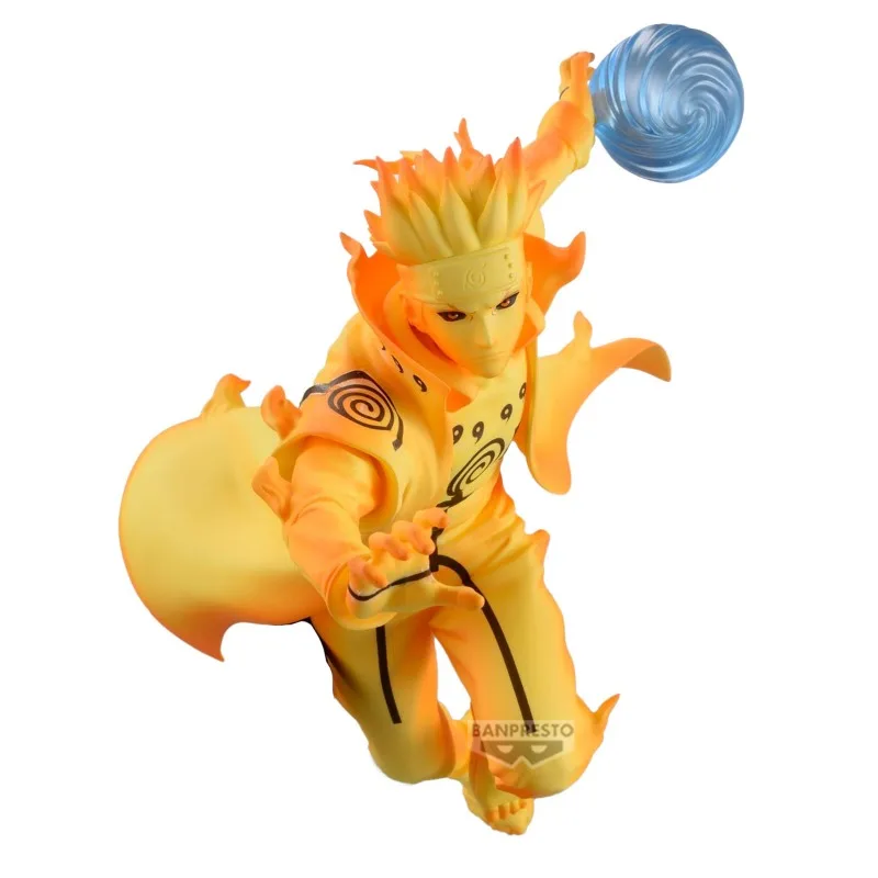 Tersedia Figur BANPRESTO Naruto Shippuden: Uzumaki Naruto dan Namikaze Minato 17Cm Figur Anime Hadiah Mainan Model Aciton