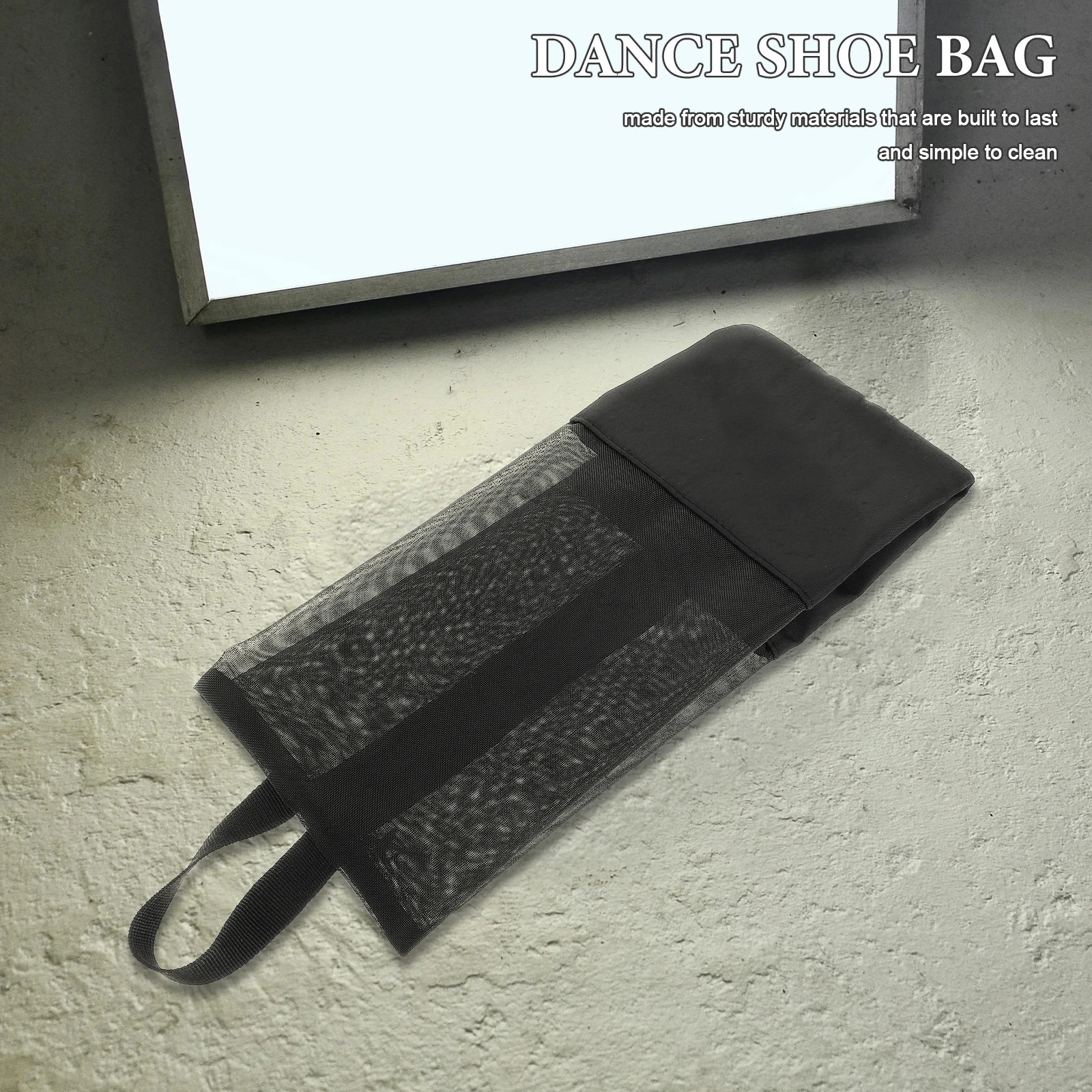 

Dance Shoe Bag Ballet Storage Teens Kids Girls Travel Mesh Durable Lightweight Dance Accessories Shoe Debris Bags