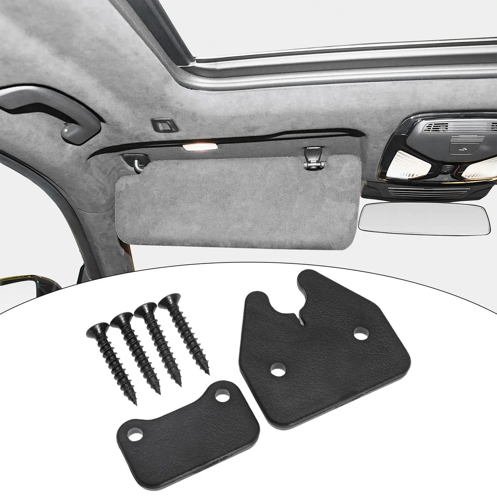 Sonnenblenden-Reparatursatz, einfache Installation, Autozubehör für Dodge RAM