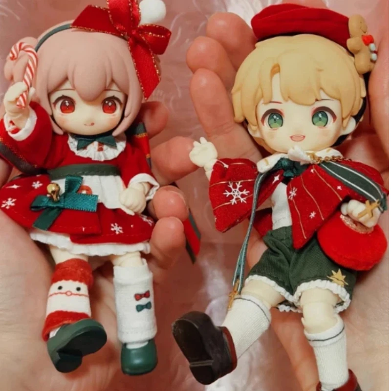 Genuino Navidad Nagi Animal jardín de infantes deseos fiesta serie Bjd muñeca de acción juguetes exquisitos figuras coleccionables de moda
