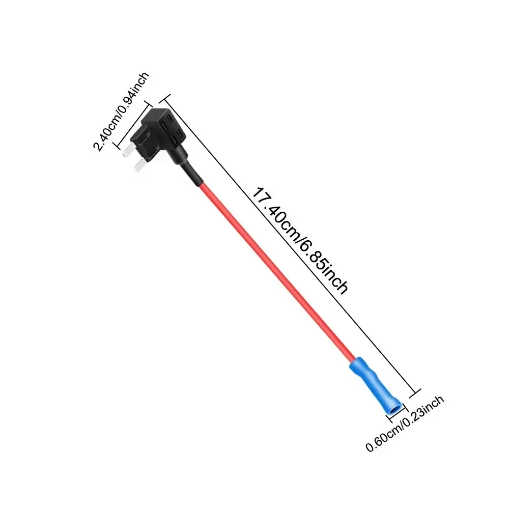 5er-Pack Add-a-Circuit-Adapter APM Tap Mini Blade Micro 12V Auto-Sicherungshalter Auto-Motor-Versicherungs-ATM-Adapter – Detail 5